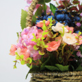 Preço de fábrica popular pendurado cesta de flores para decoração de casa